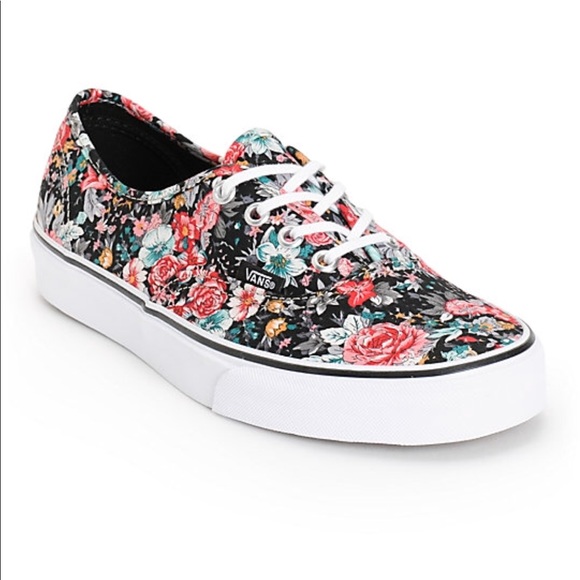 flower vans womens